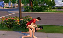 Adolescenta Sims 4 devine obraznică cu un prezervativ