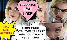 Млада влогерка Лекси Лор дели протезе и прљав разговор у видеу дубоког грла