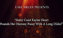 Nézd Kaylee Hearts nyögését és erotikus dildózását