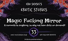 Masturbazione con specchio magico e audio erotico per donne
